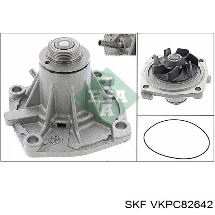 VKPC82642 SKF помпа водяна, (насос охолодження)
