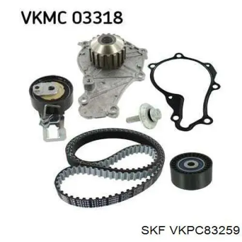Помпа охолодження SKF VKPC83259 ціна, від 33.63 USD