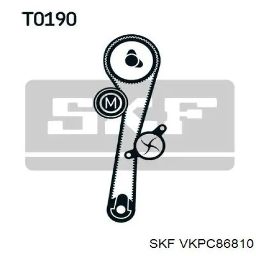Помпа VKPC86810 SKF
