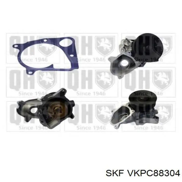 Помпа охолодження SKF VKPC88304 ціна, від 80.57 USD