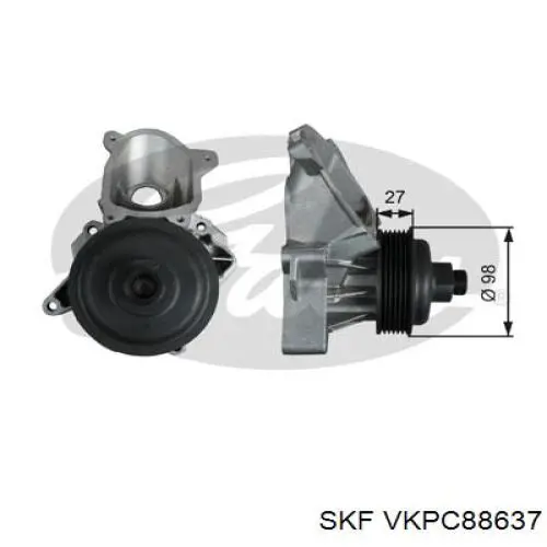 Водяний насос SKF VKPC88637