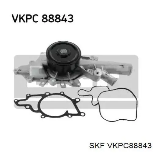 Помпа охолодження SKF VKPC88843 ціна, від 71.50 USD
