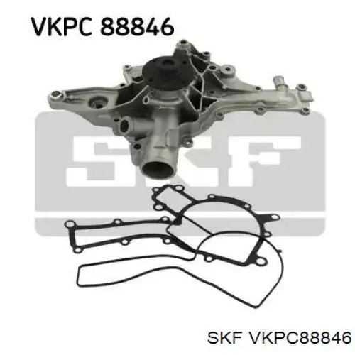 VKPC88846 SKF помпа водяна, (насос охолодження)