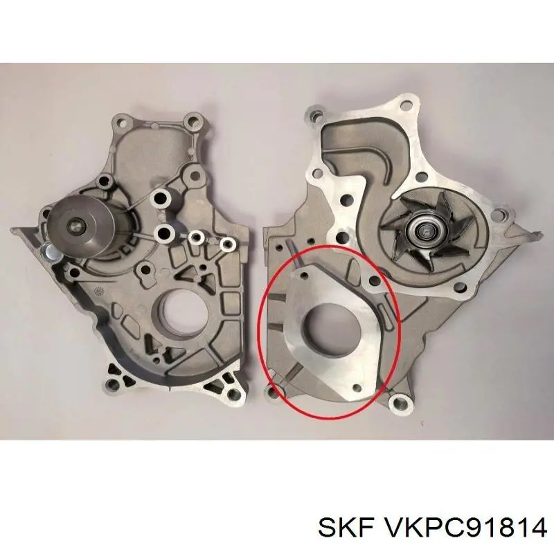 VKPC91814 SKF Насос охолодження