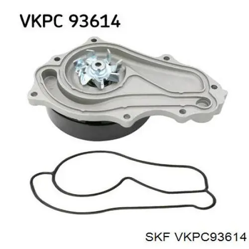 VKPC93614 SKF помпа водяна, (насос охолодження)