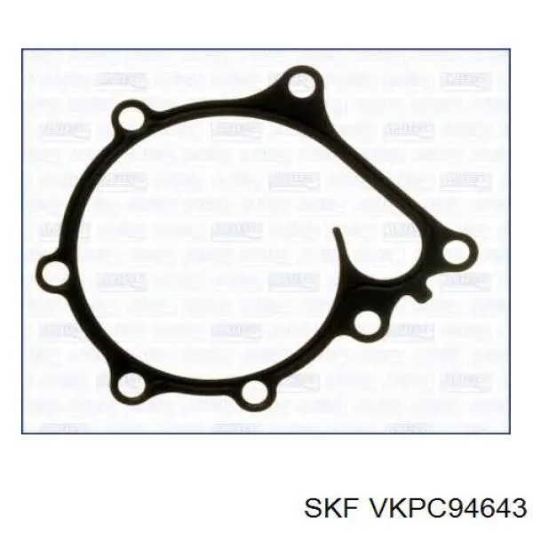 VKPC94643 SKF помпа водяна, (насос охолодження)