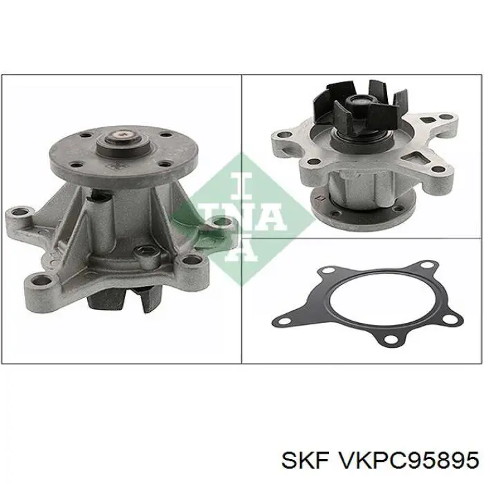 Помпа водяна, (насос) охолодження VKPC95895 SKF