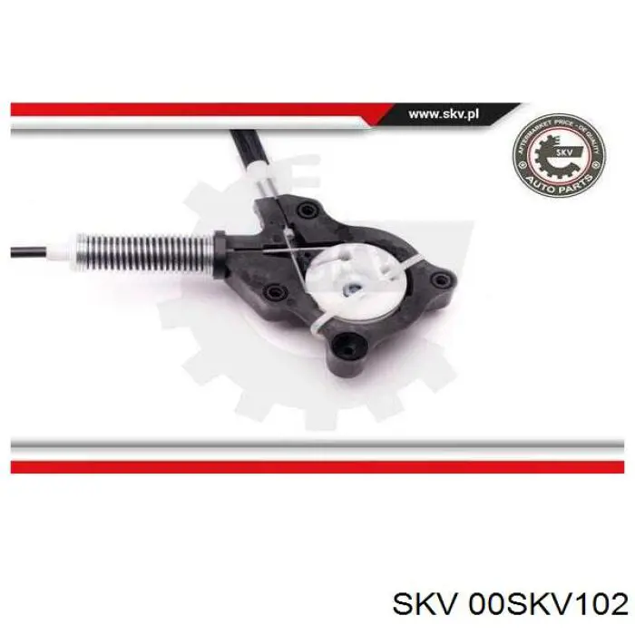 00SKV102 SKV Склопідйомник передньої правої двері