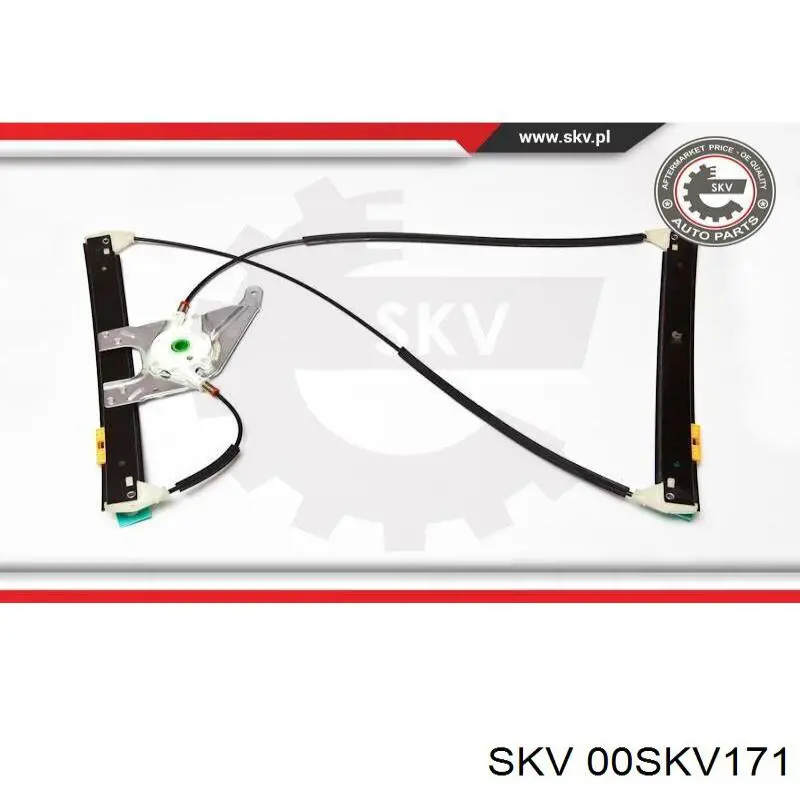 Купити 00SKV171 SKV Механізм стеклопідйомника водійських дверей