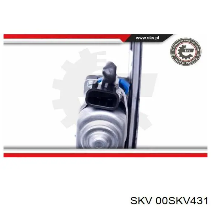 Купити 00SKV431 SKV Механізм стеклопідйомника водійських дверей