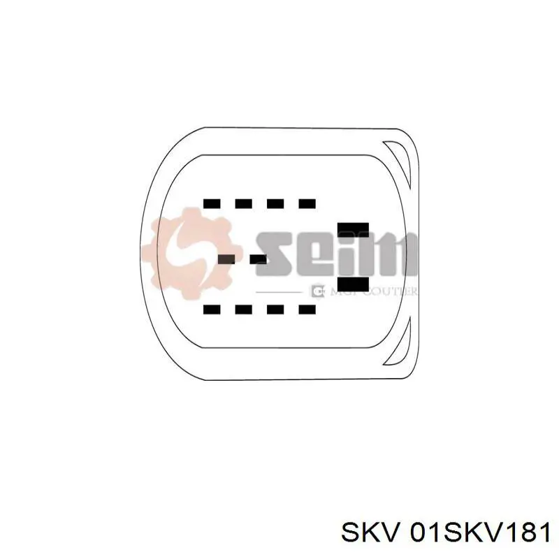 Склопідйомник з електродвигуном SKV 01SKV181 ціна, від 33.17 USD