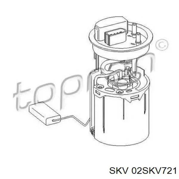 02SKV721 SKV Електробензонасос