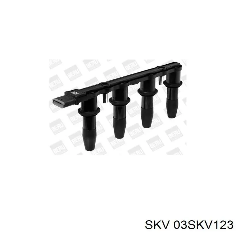 Котушка запалювання SKV 03SKV123 ціна, від 49.32 USD