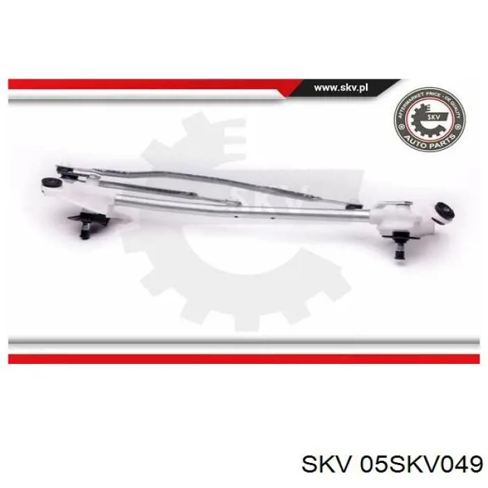 Трапеція щіток лобового скла SKV 05SKV049 ціна, від 38.02 USD