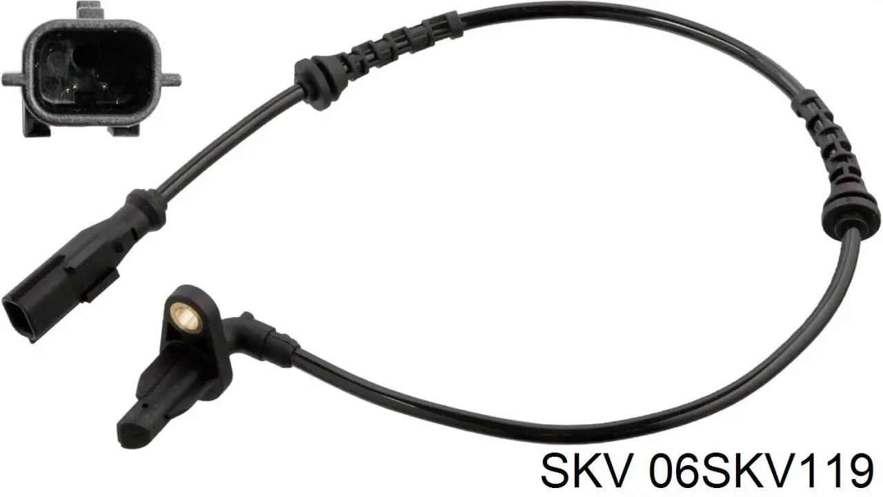 Датчик АБС (ABS) задній, лівий AND 42927051