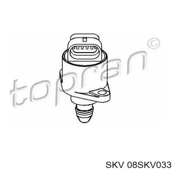 Клапан холостого ходу Fiat/Alfa/Lancia 9569691680 ціна, від 11.50 USD