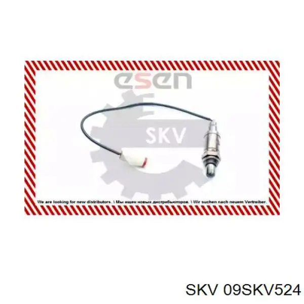 09SKV524 SKV лямбдазонд, датчик кисню до каталізатора