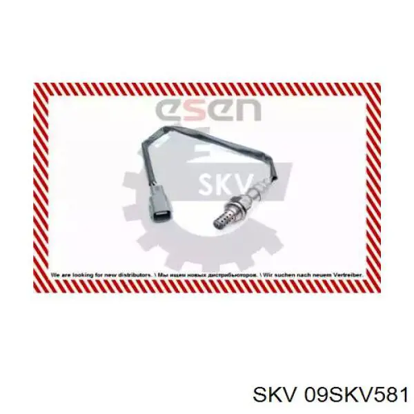 Купити 09SKV581 SKV Лямбдазонд, датчик кисню до каталізатора