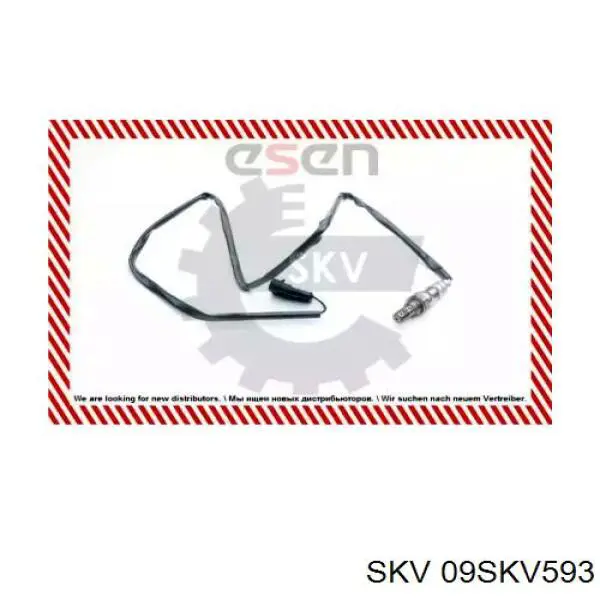 09SKV593 SKV лямбда-зонд, датчик кисню після каталізатора