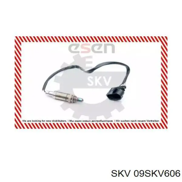 09SKV606 SKV лямбдазонд, датчик кисню до каталізатора
