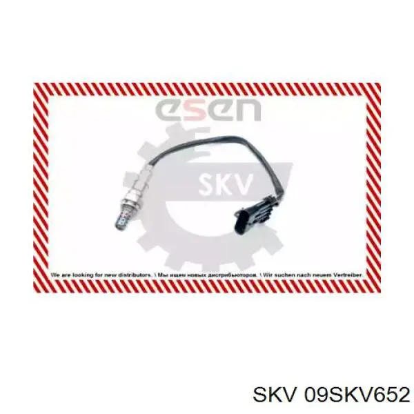 09SKV652 SKV лямбдазонд, датчик кисню до каталізатора