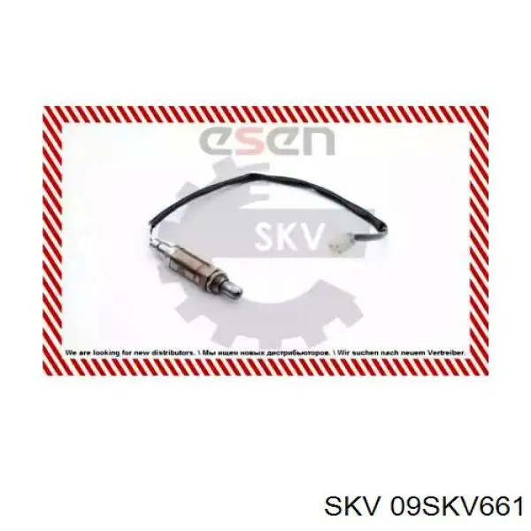 09SKV661 SKV лямбдазонд, датчик кисню до каталізатора
