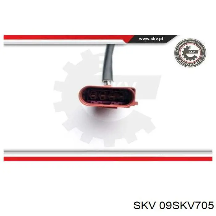 Купити 09SKV705 SKV Лямбда-зонд, датчик кисню після каталізатора