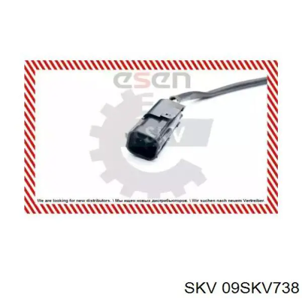 Лямбдазонд, датчик кисню до каталізатора 09SKV738 SKV