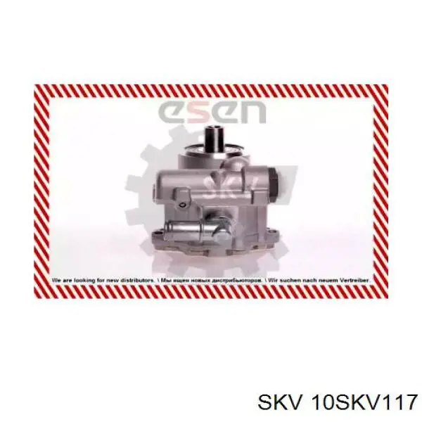 10SKV117 SKV насос гідропідсилювача керма (гпк)