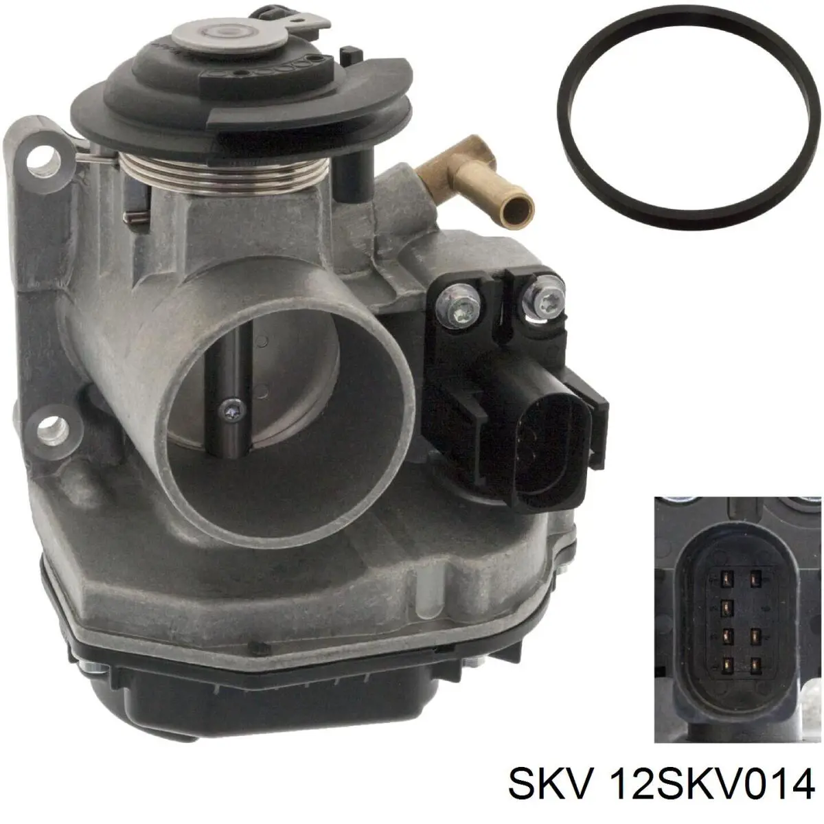 12SKV014 SKV Дросільна заслінка в зборі