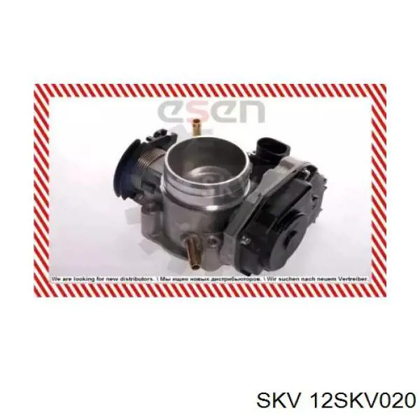 Дросільна заслінка в зборі 12SKV020 SKV