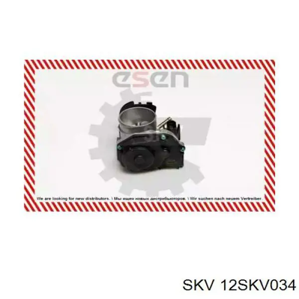12SKV034 SKV Дросільна заслінка в зборі