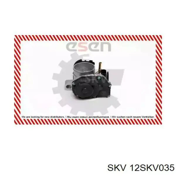 Дросільна заслінка в зборі 12SKV035 SKV