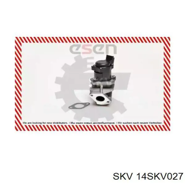 Клапан EGR, рециркуляції газів 14SKV027 SKV