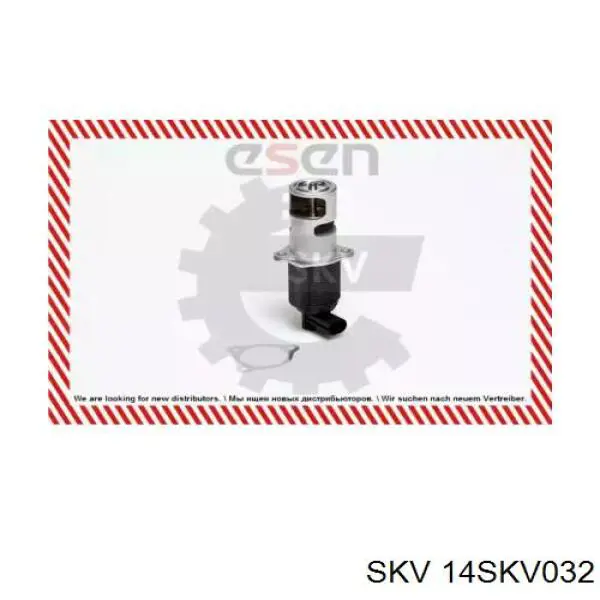 14SKV032 SKV Клапан рециркуляції відпрацьованих газів EGR