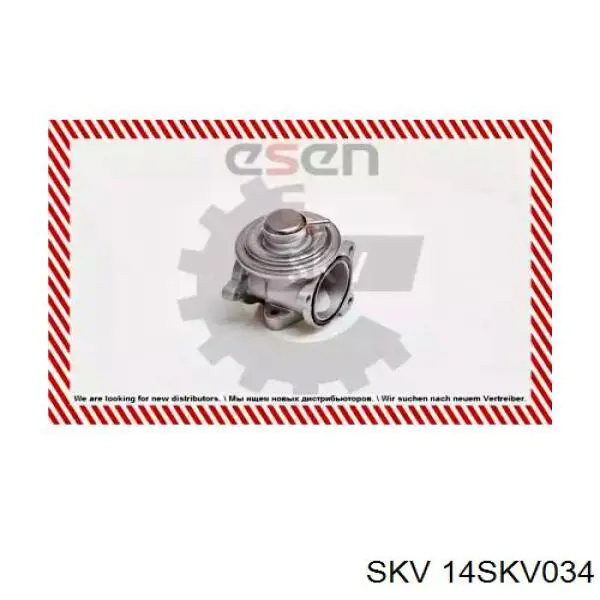 Клапан EGR, рециркуляції газів 14SKV034 SKV