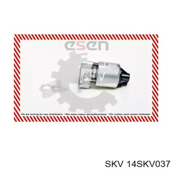 Клапан EGR, рециркуляції газів 14SKV037 SKV