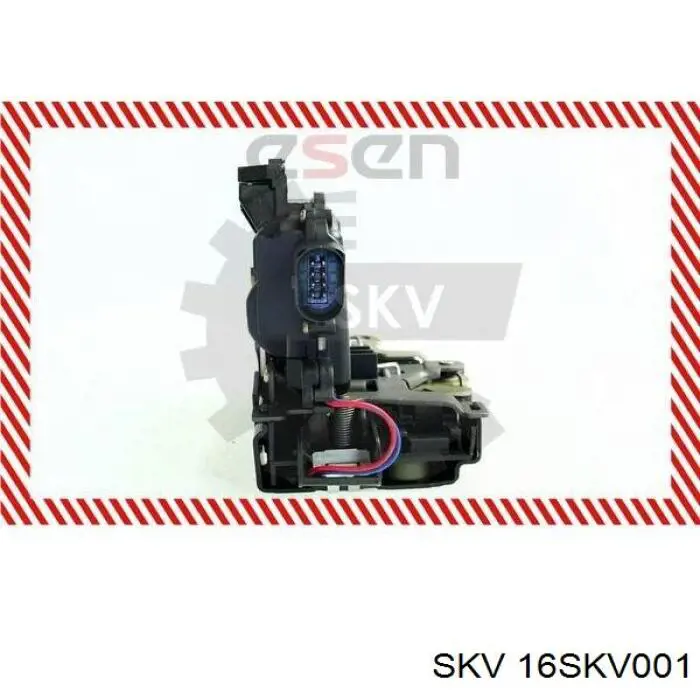 Замок передньої лівої двері 16SKV001 SKV