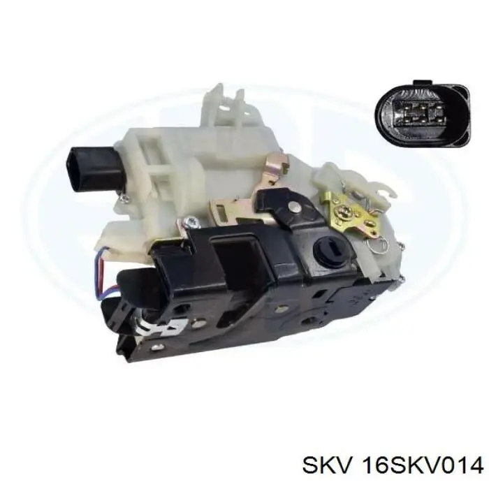 Замок задньої дверї, правої SKV 16SKV014 ціна, від 36.03 USD