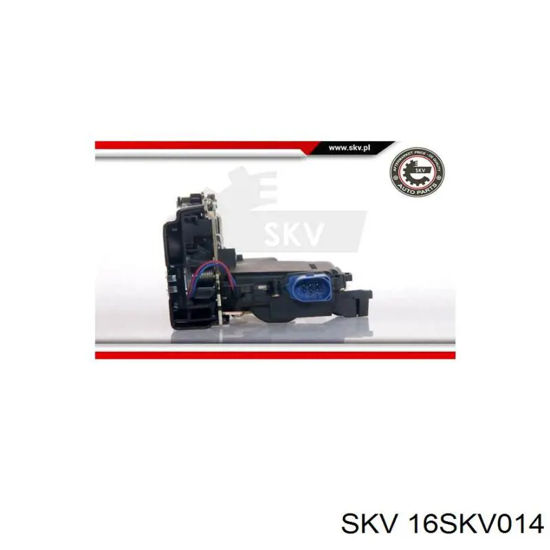 16SKV014 SKV Замок задньої дверї, правої