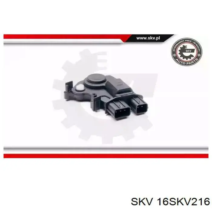 Мотор-привід відкр/закр. замка двері, передньої, правої 16SKV216 SKV