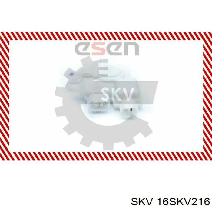 16SKV216 SKV мотор-привід відкр/закр. замка двері, передньої, правої
