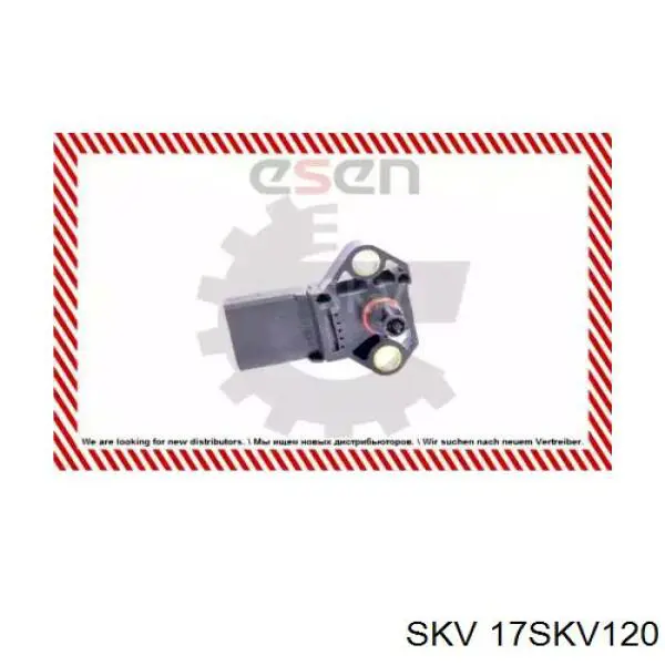 Купити 17SKV120 SKV Датчик тиску наддуву (датчик нагнітання повітря в турбіну)