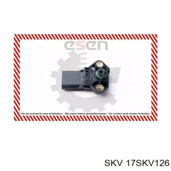 Купити 17SKV126 SKV Датчик тиску наддуву (датчик нагнітання повітря в турбіну)