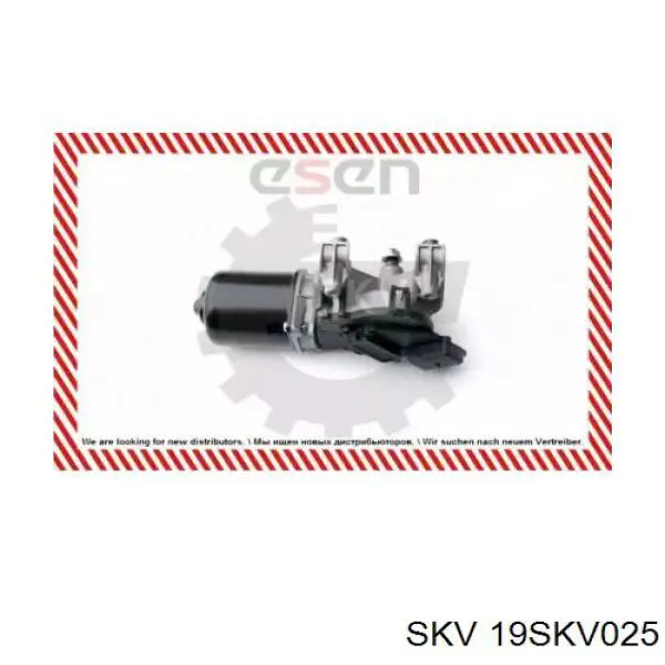 Двигун склоочисника лобового скла (трапеції) SKV 19SKV025