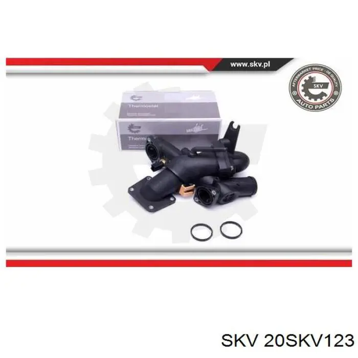 Купити AJ811793 Jaguar Термостат в корпусі