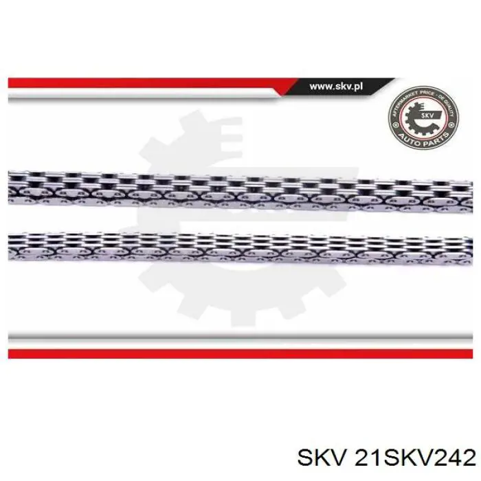 21SKV242 SKV Ланцюг ГРМ, комплект, верхня