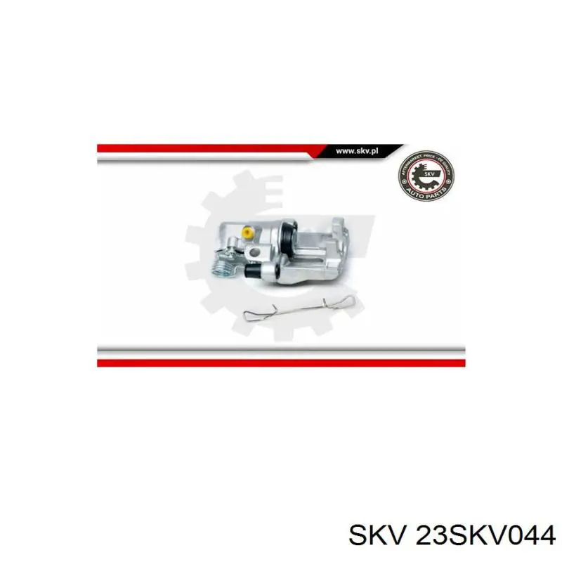 Купити 23SKV044 SKV Супорт задній правий