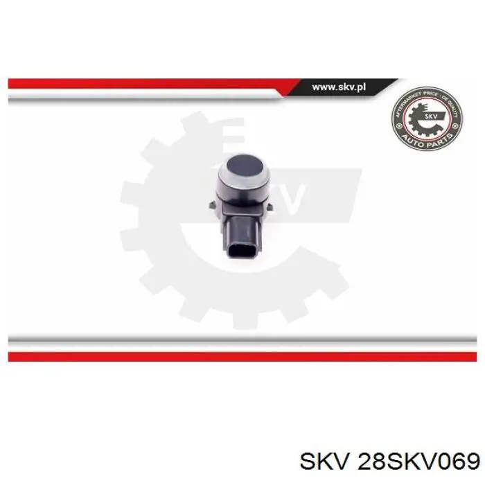 28SKV069 SKV датчик сигналізації паркування (парктронік, задній)