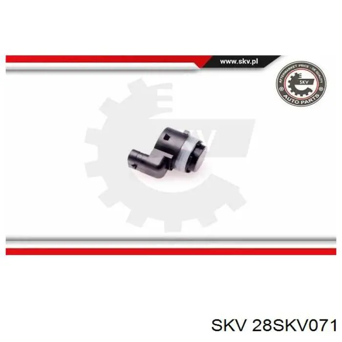 Датчик сигналізації паркування (парктронік), передній 28SKV071 SKV